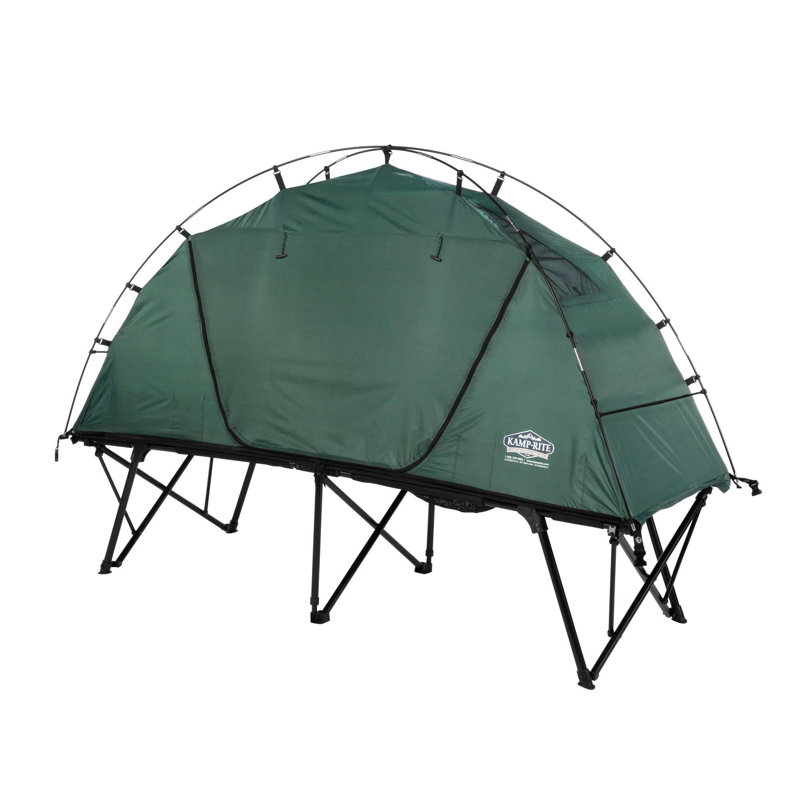 Kamp Rite Extra Large Compact Quick Setup 1 Person Tent Cot Chair Tent Green Wayfair